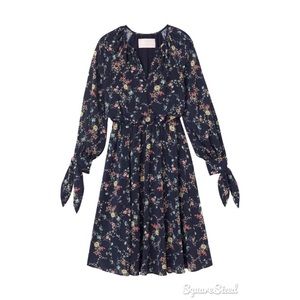 Gal Meets Glam Bonnie Floral Print Blouson Dress